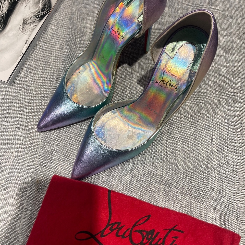 Christian Louboutin Iridescent heels